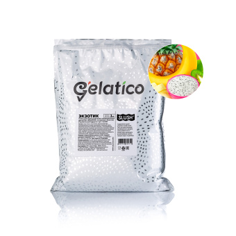 Смесь для приготовления замороженного десерта-слаш "Gelatico" со вкусом "Экзотик"