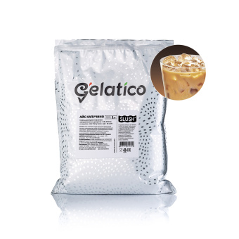 Смесь для приготовления замороженного десерта-слаш "Gelatico" со вкусом "Айс капучино"